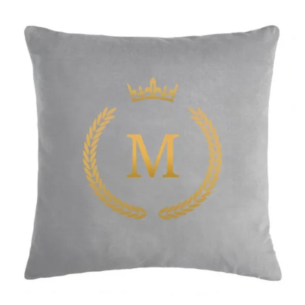Poduszka VELVET QUEENY z monogramem