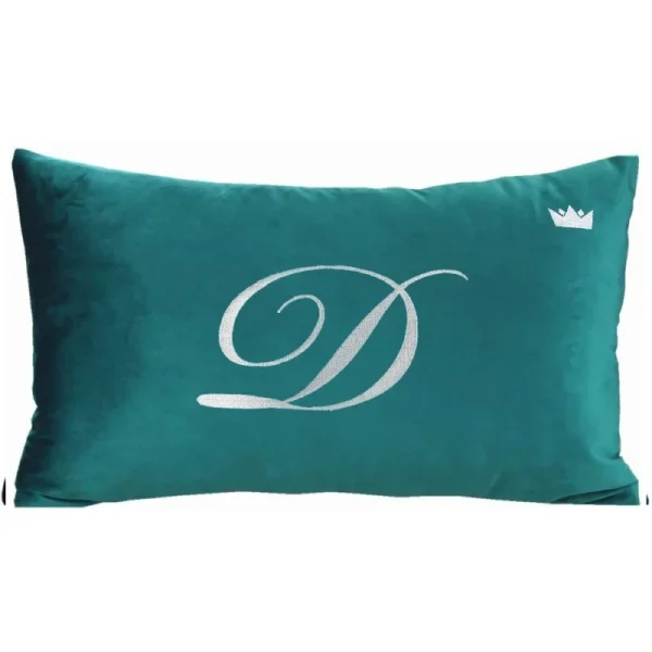 Poduszka prostokąt VELVET IMPERIAL z monogramem