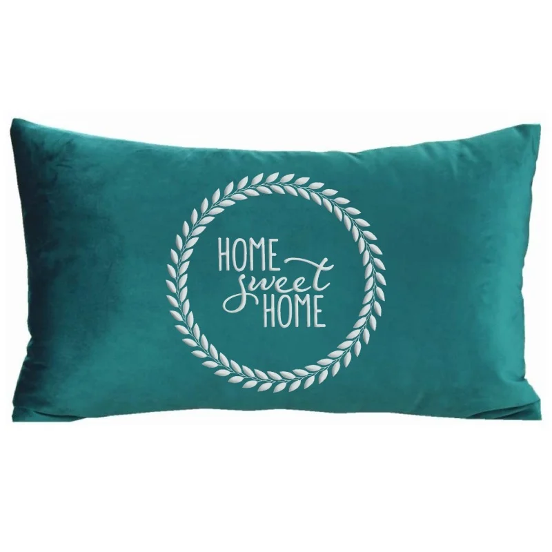 Poduszka prostokąt VELVET “Sweet Home”