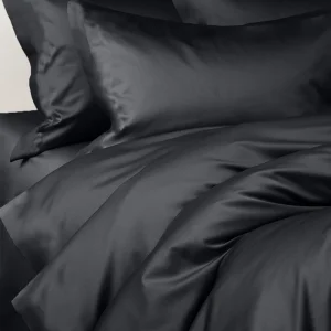 Pościel satynowa VALENCIA - czarny