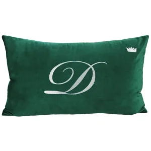 Poduszka prostokąt VELVET IMPERIAL z monogramem
