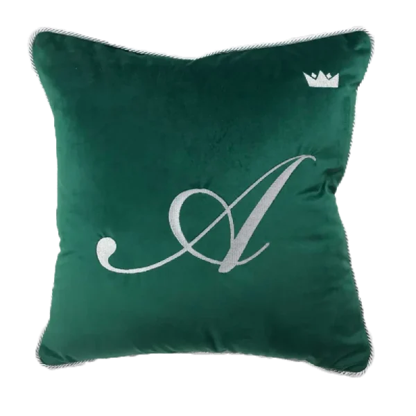 Poduszka VELVET IMPERIAL z monogramem